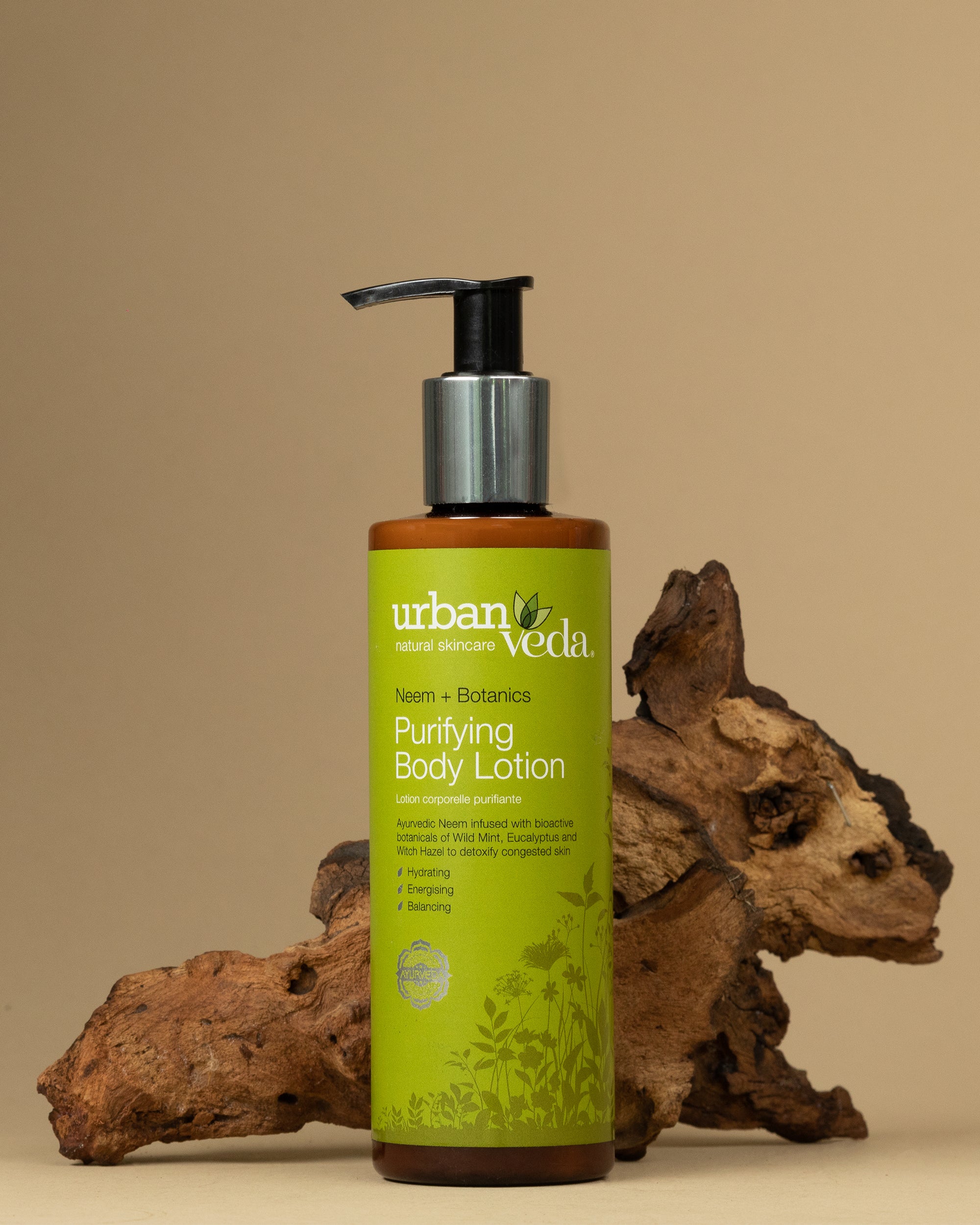 Urban Veda cooling body lotion for oily skin – helps reduce body breakouts and balance oil