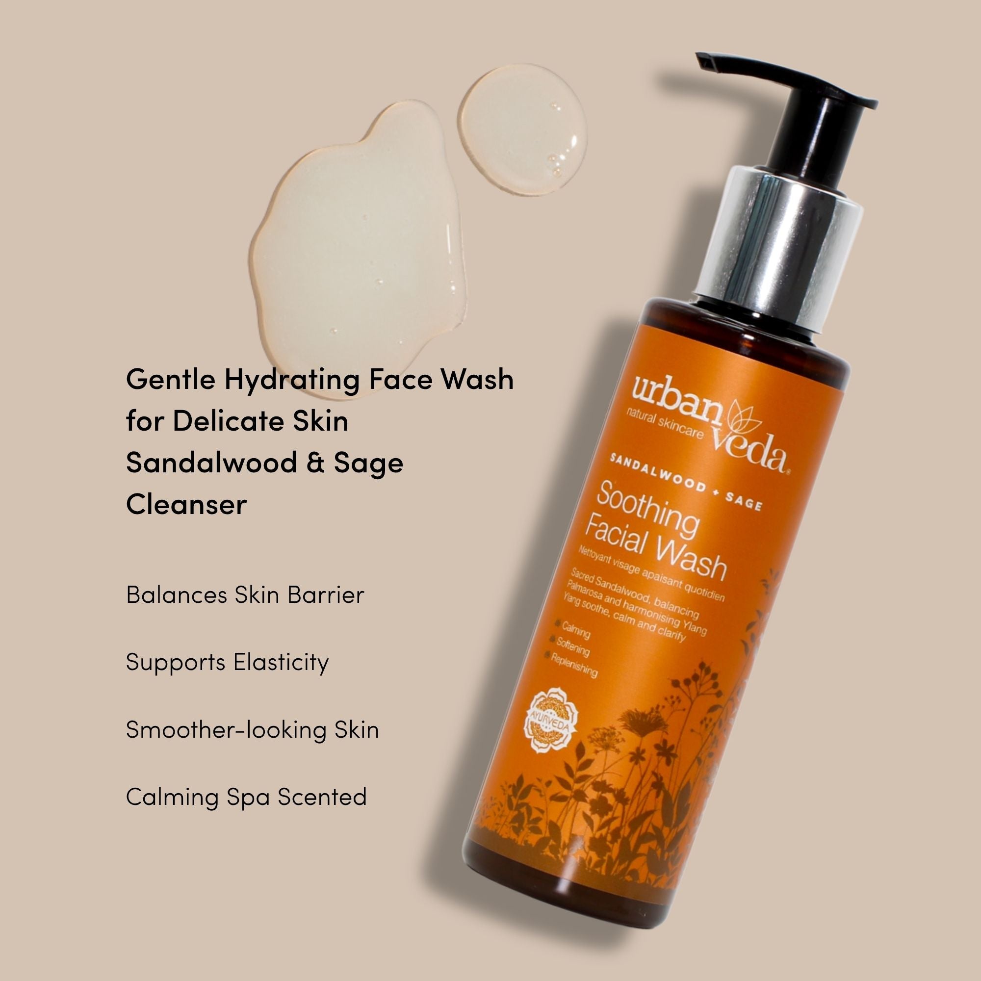 Soothing Daily Facial Wash for Dry & Sensitive Skin