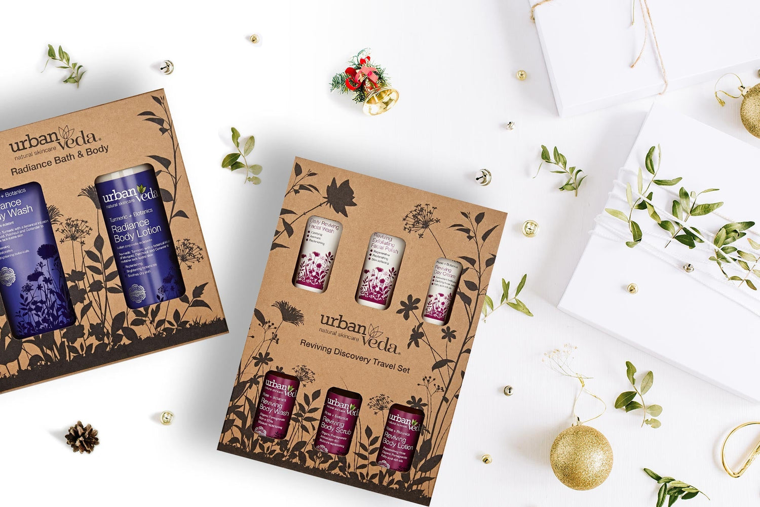 Vegan skincare Christmas gift sets