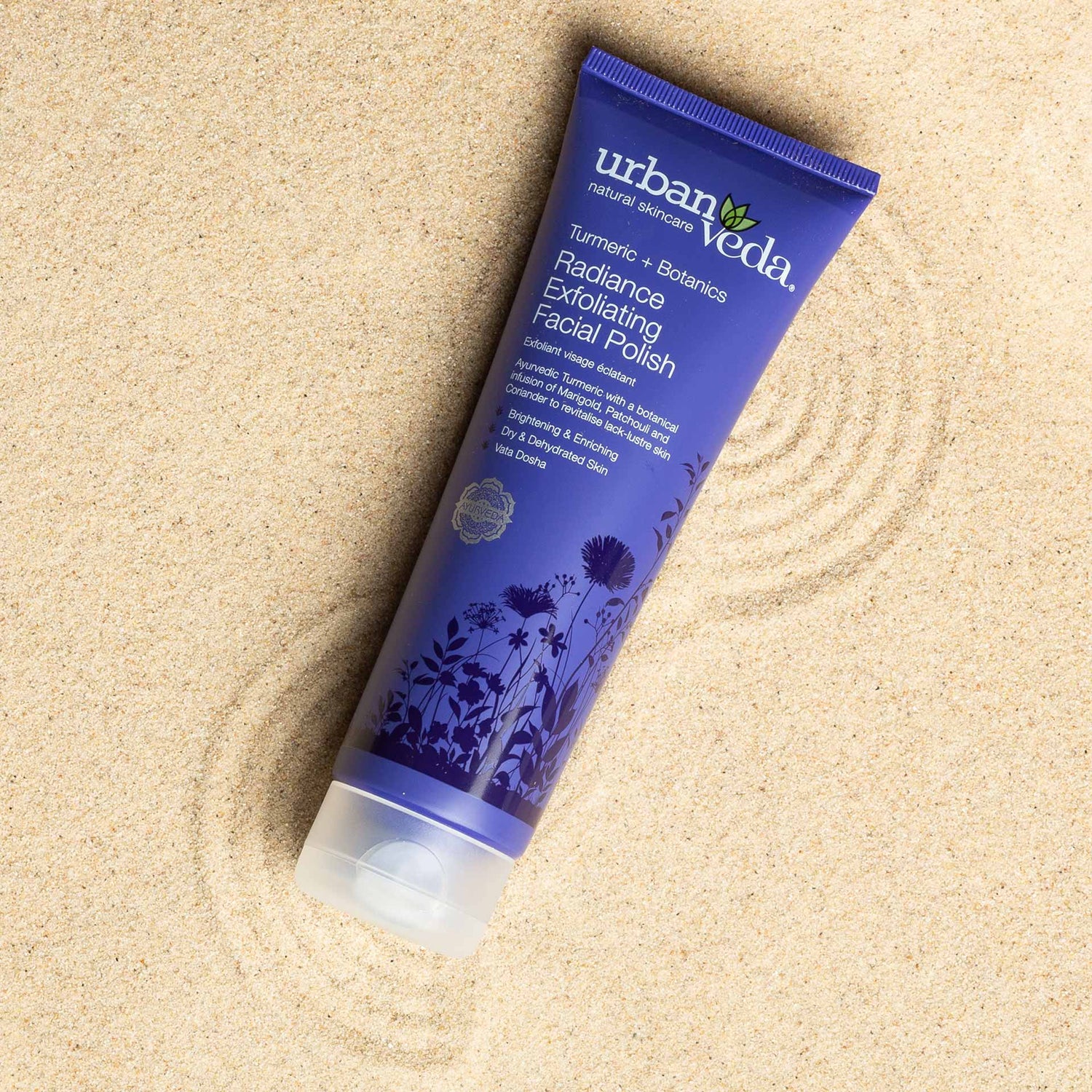 Radiance exfoliating face scrub for brighter, smoother and more radiant-looking skin - urban veda