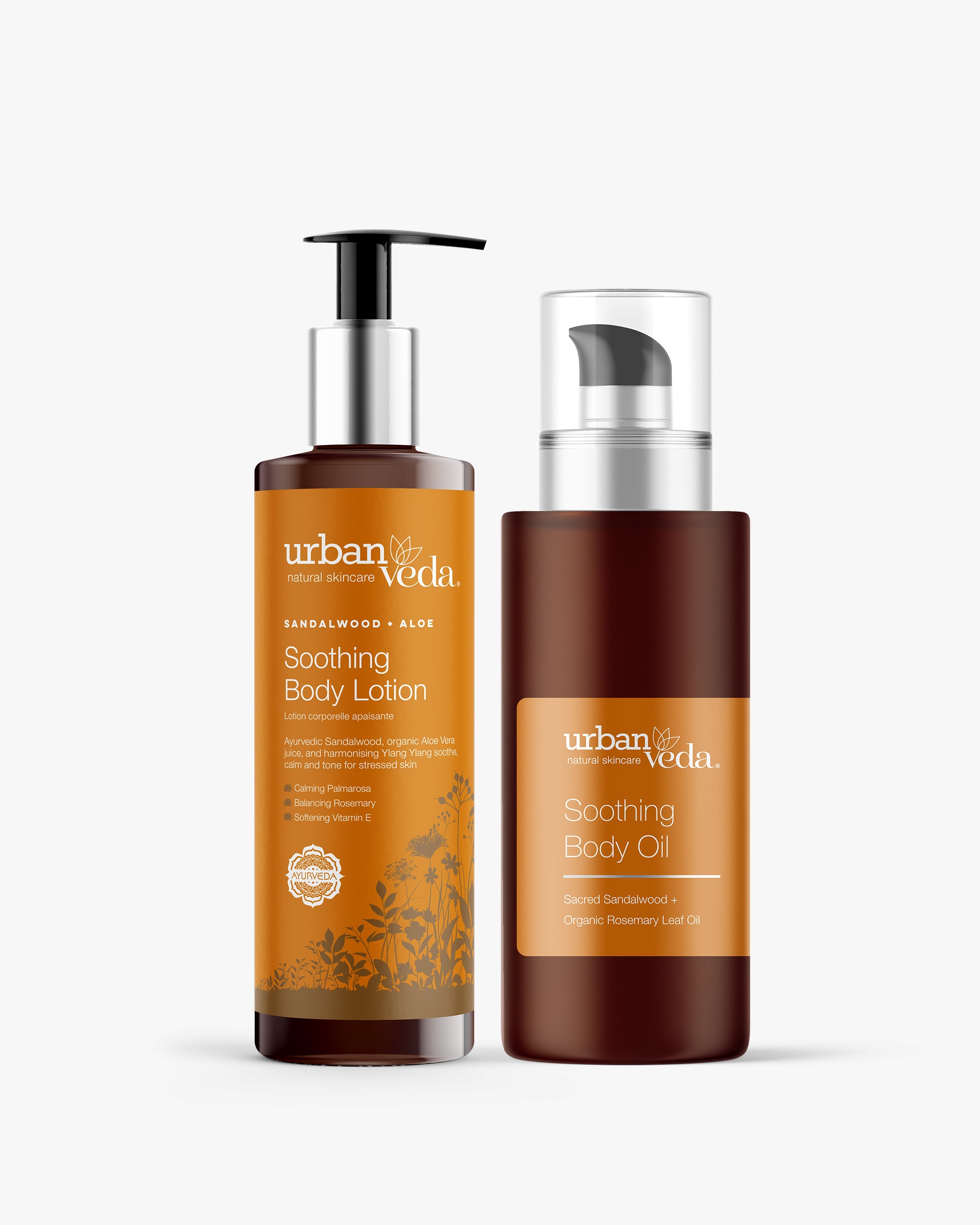 Soothing Silky Skin Bundle - Body lotion, body oil, organic body oil, whitening body lotion, best body oil for glowing skin, natural body lotion, organic body lotion, body oil for dry skin